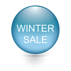 winter sale button 