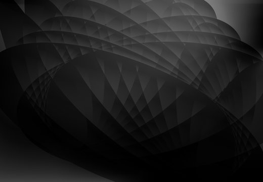 abstract wave background black