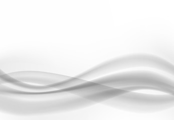 Naklejka premium abstract wave background gray