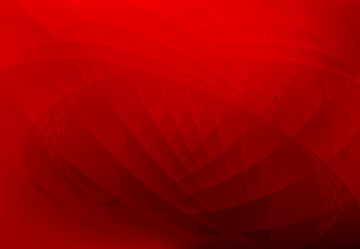 abstract wave background red