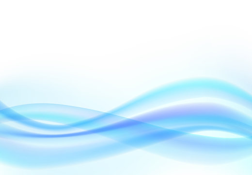 abstract wave background blue