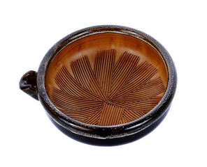 seramic bowl isolated on white background