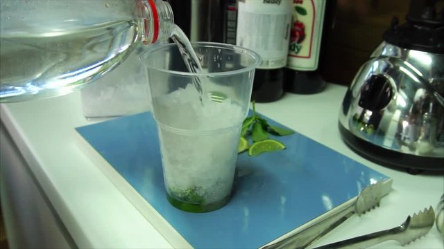 process for preparing non-alcoholic mojito HD