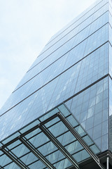 Obraz premium Building glass exterior in City of London 