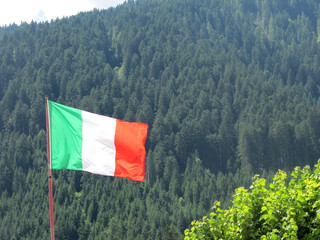 bandiera tricolore Italiana