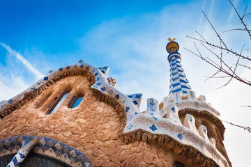 Tuinposter Park Guell, Barcelona. © ismel leal