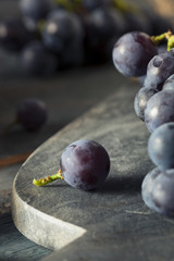 Raw Organic Purple Concord Grapes
