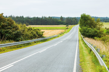 Fototapeta premium road in the countryside