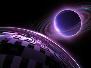 Techno universe - Abstract Futuristic Background