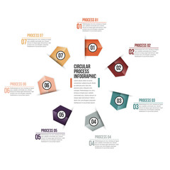 Circular Process Infographic