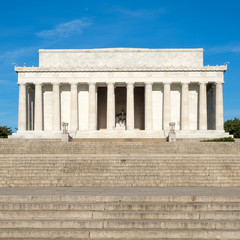 Obraz premium The Lincoln Memorial in Washington D.C.