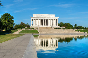 The Lincoln Memorial in Washington D.C.