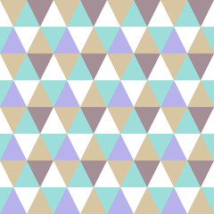 Fototapeta na wymiar seamless triangle pattern and background vector illustration