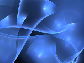 Blue Futuristic Background