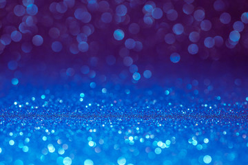 blue bokeh holiday textured glitter background