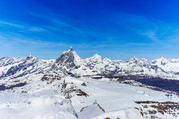 Swiss Alps mountains landscape Zermatt Switzerland