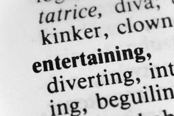 Obraz premium Entertaining