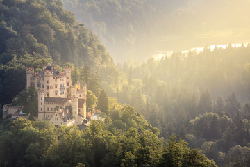 Hohenschwangau castle at Fussen Bavaria, Germany