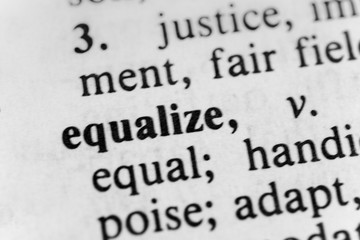 Obraz premium Equalize