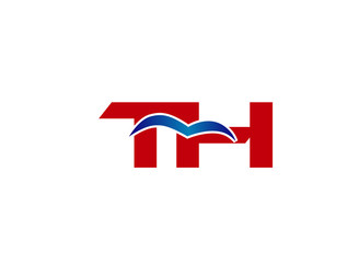 T and H logo vector
