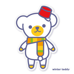 シーズンズテディ 冬