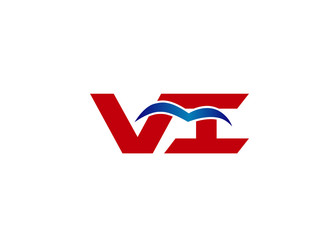 VI company linked letter logo
