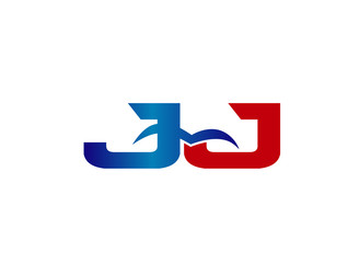 JJ Logo. Vector Graphic Branding Letter Element
