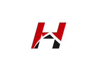 Letter H logo. Creative concept icon
