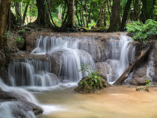 Waterfall in the forest ,Thailand