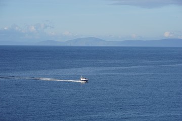 Landschaft / Bucht bei Ballycastle / F&auml;hre nach Rathlin Island - Nordirland