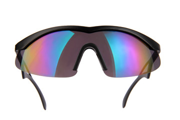 Sportbrille für Radsport freigestellt