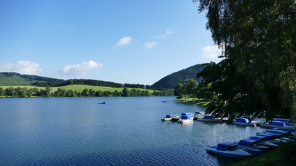 Fototapeta na wymiar Urlaub am See