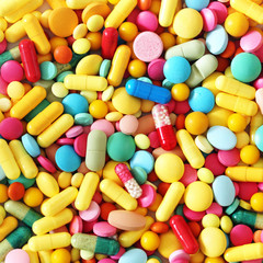 Fototapeta na wymiar Medicine pills