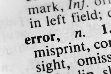 Error