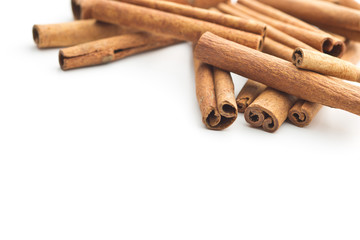 Cinnamon sticks spice.