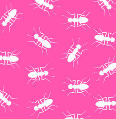 Wild Ants Pattern Background