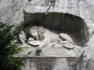 Löwendenkmal in Luzern