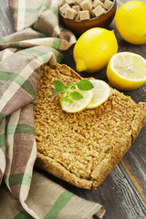 Delicious lemon pie