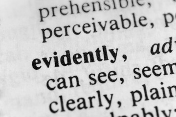 Obraz premium Evidently