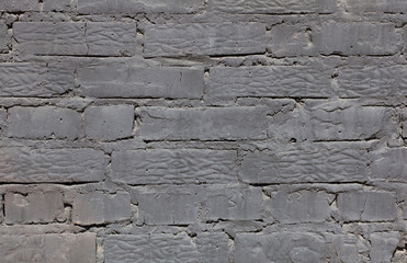 background wall brick gray, black, bright texture
