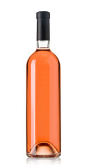 Rose wine bottle