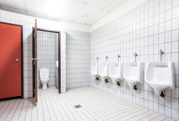 urinal and toilet doors