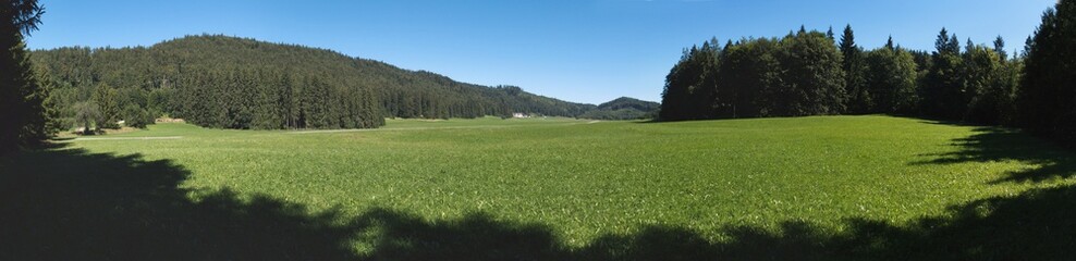 Velka Luka pasture in Muranska planina national park in Slovakia
