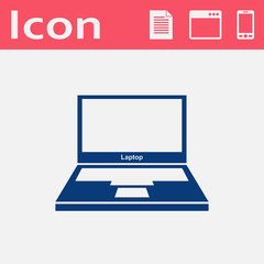 Computer web icon, vector design