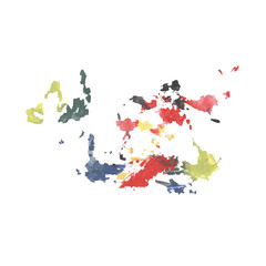 Background of multicolored spots.