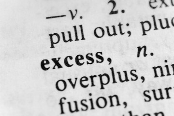 Obraz premium Excess