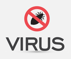 Remove Virus Vector Symbol