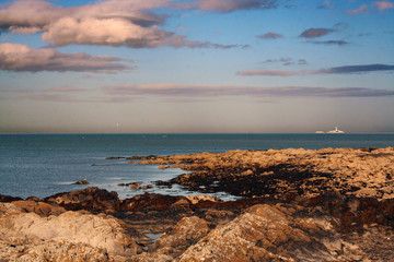 Panorama della costa irlandese