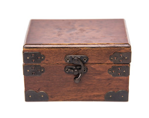 Old ancient chest.