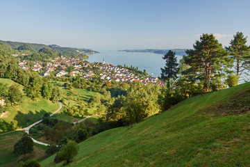Obraz premium Blick auf den Bodensee bei Sipplingen